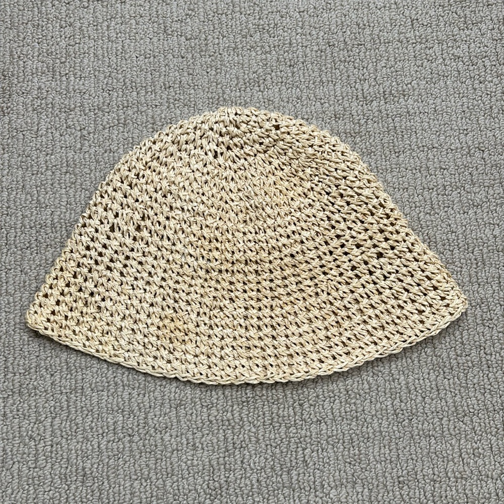 Sandro Straw Bucket Hat